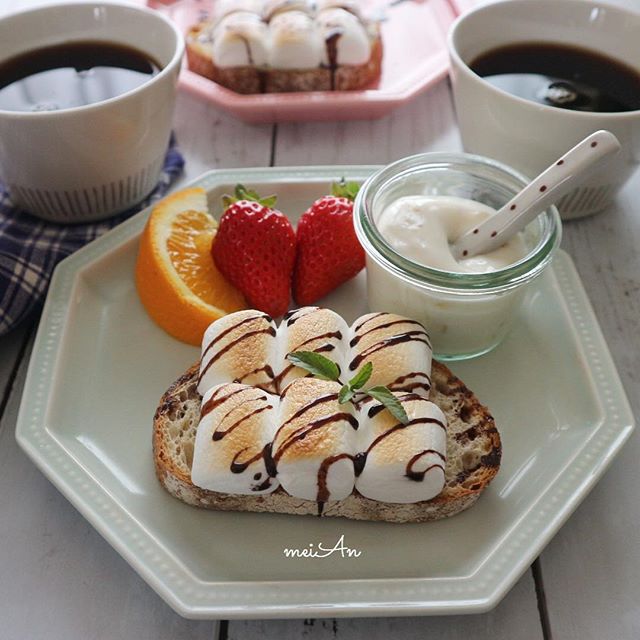 焼きマシュマロでアレンジレシピを