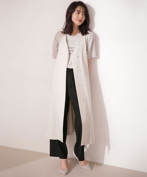 ロングジレワンピース1