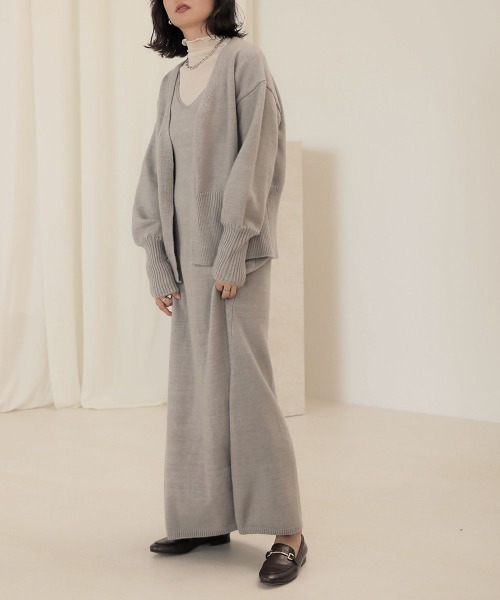 骨格ストレート セットアップ