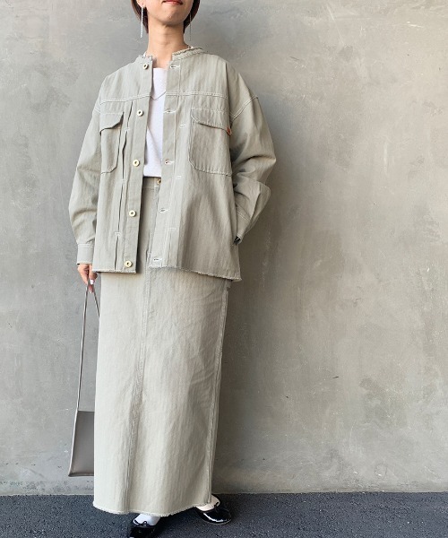 骨格ストレート セットアップ