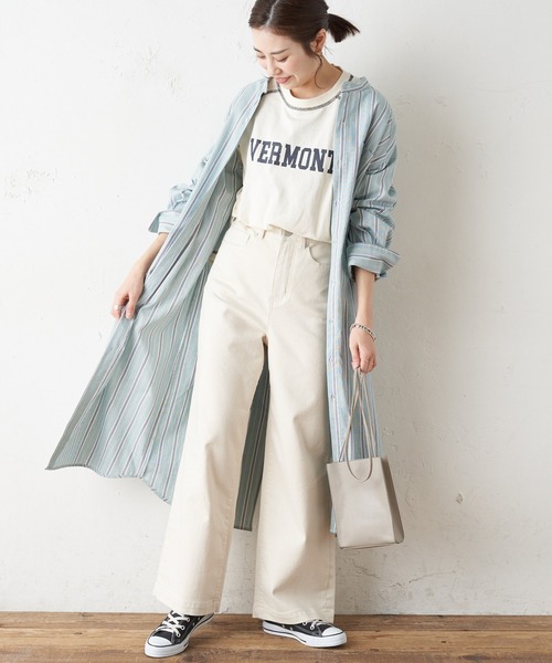 【21SS】TDPオーガビッツOXシャツワンピ