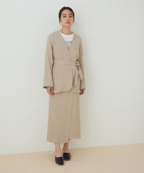 骨格ストレート セットアップ