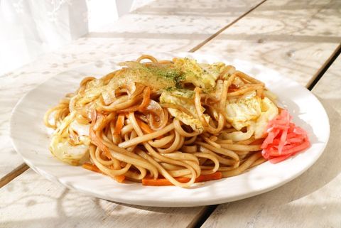 簡単美味しい！焼きそば風うどん