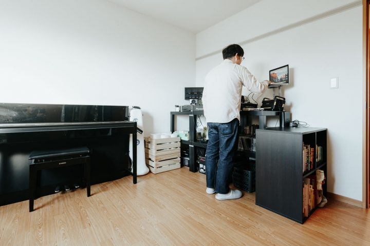 DJブース＋楽器部屋にbnnn