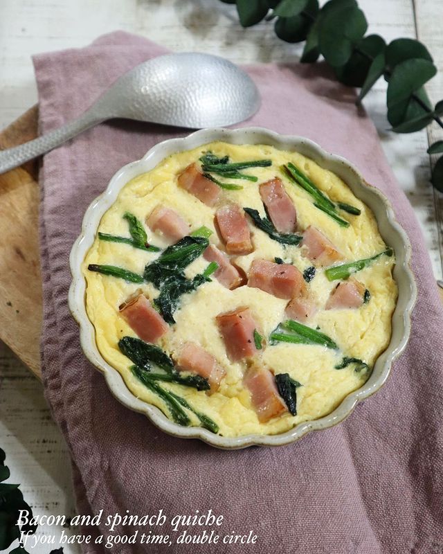 豆腐で作るヘルシーキッシュ