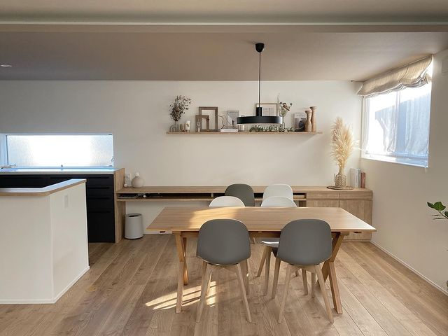 こだわりのアイテムを使った北欧系な部屋