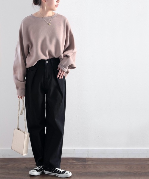 40代女性に似合うワイドデニムコーデ集 21 カジュアルにもきれいめにも Folk