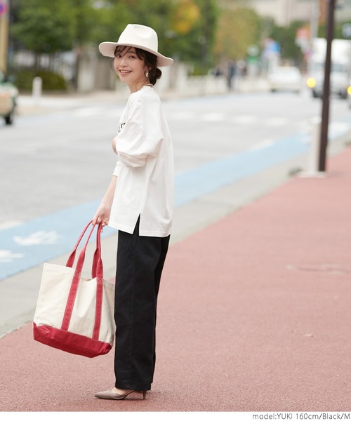 ワイドチノパンツ1