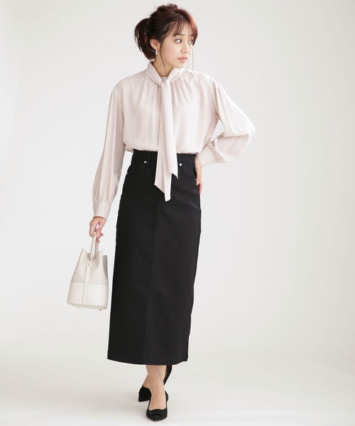 ストレッチマキシスカート