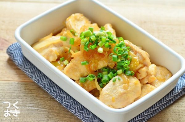 甘辛♡鶏むね肉のはちみつしょうが焼きレシピ