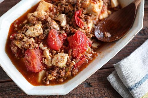 ひき肉でお手軽料理!人気の麻婆トマト