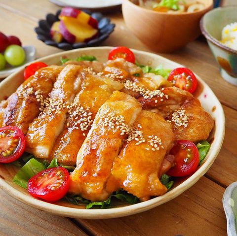 ポン酢照り焼きチキン