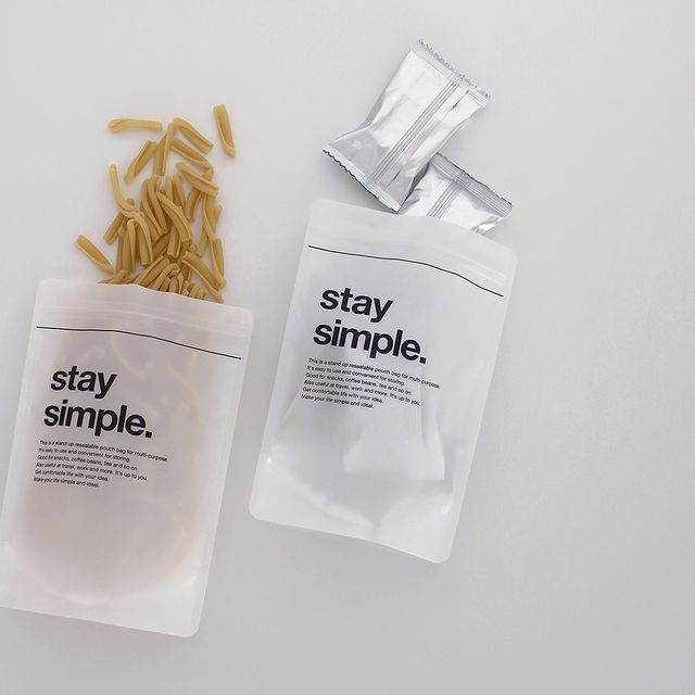 スタンドジッパーバッグ