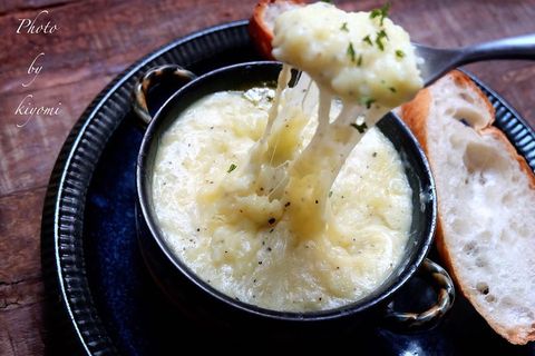 のび〜るポテトのレンチン料理!アリゴレシピ