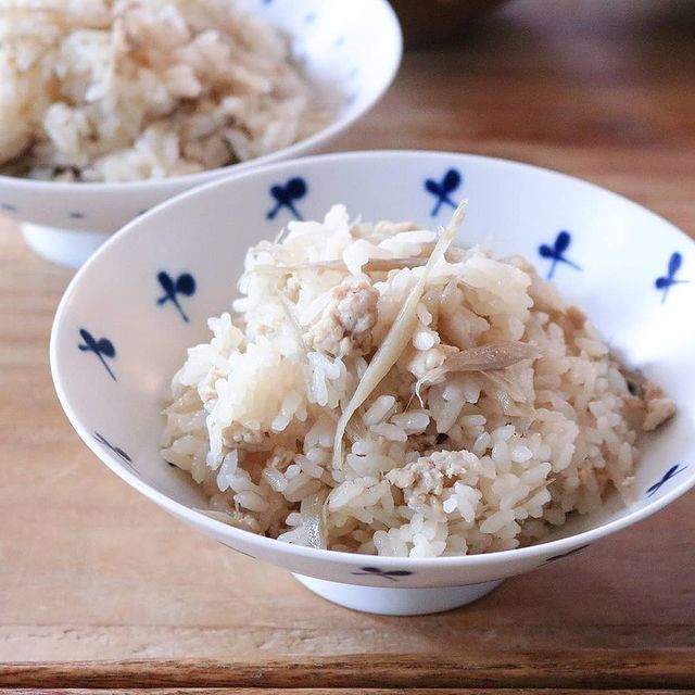 鶏ごぼう飯