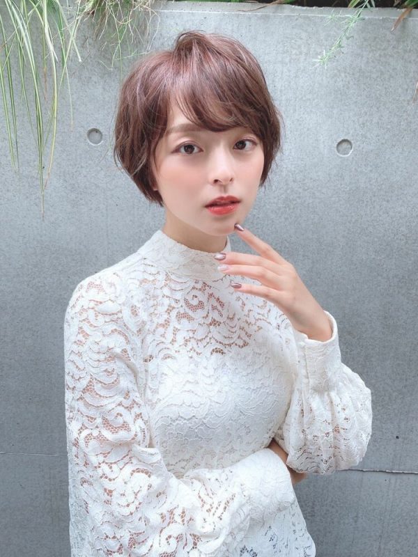 30代におすすめの大人ミニボブヘアスタイル