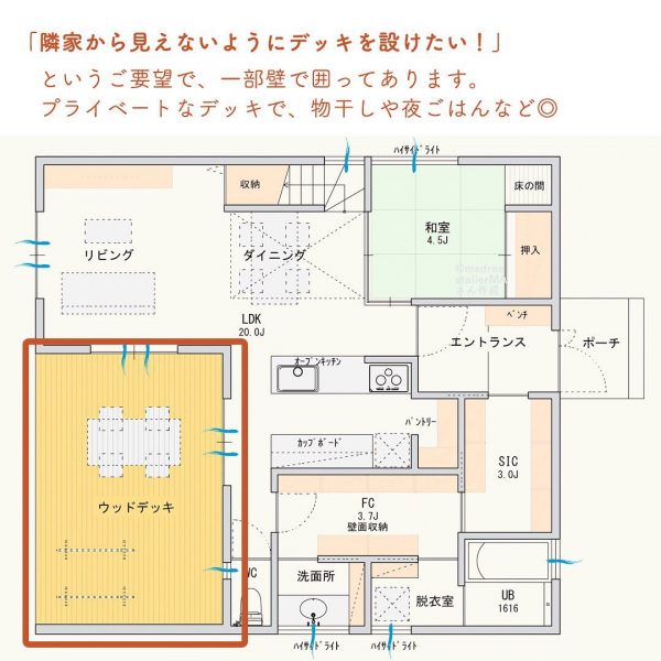 スッキリさせながら帰ってくる！玄関周りに収納がたくさんある間取り。3