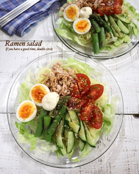 主食にもおかずにも!ラーメンサラダレシピ