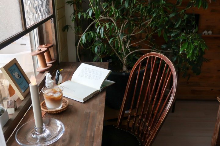 作業スペースにもなる場所