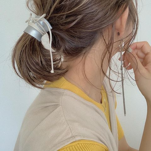 アレンジ無限大の簡単なヘアアレンジ