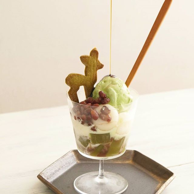 人気の抹茶パフェにも!もちもち白玉
