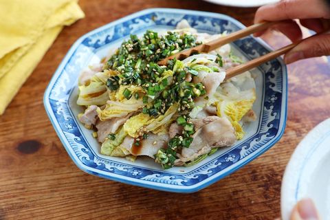 豚バラ白菜の重ね蒸し