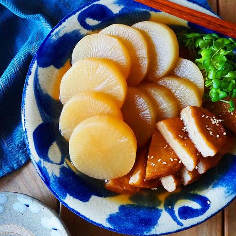 大根とさつま揚げの煮物