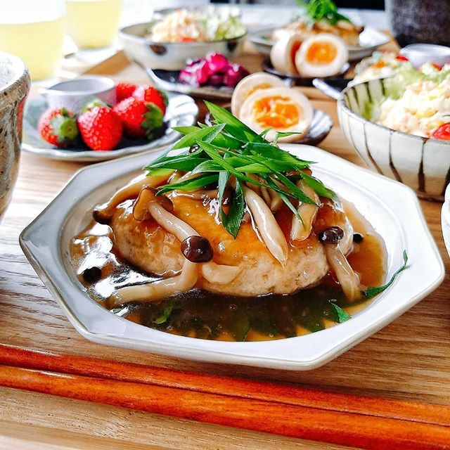 和食のメインに!豆腐ハンバーグ