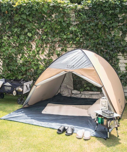 大人2人がゆったり眠れるドーム型テント