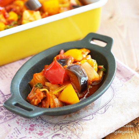 夏野菜で作る!人気の献立カポナータ