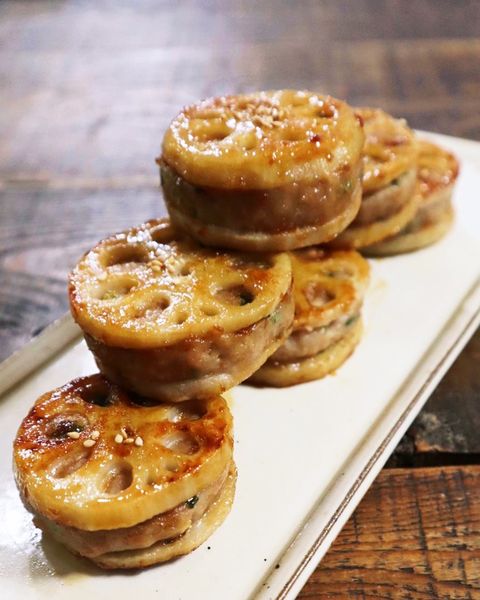 おすすめ常備菜!簡単れんこんの挟み焼き