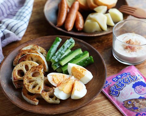 和風♪かつお節のディップサラダレシピ