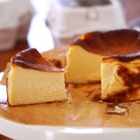 とろとろ、滑らかな口当たり。バスクチーズケーキの作り方