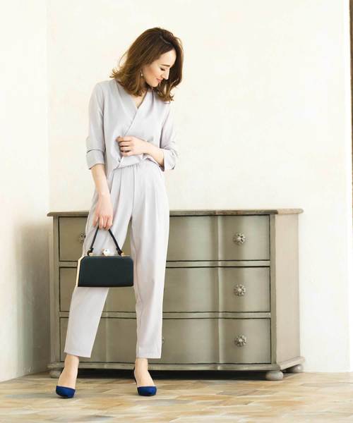 パンツスタイルの結婚式お呼ばれコーデ 失敗しない人気のセットアップもご紹介 Folk パンツスタイルの結婚式お呼ばれコーデ 失敗しない人気のセットアップもご紹介 Folk