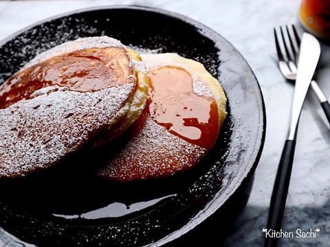 切り餅アレンジ!ふわもちパンケーキレシピ