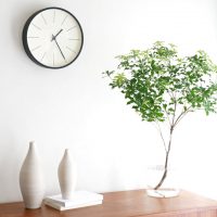 静かに家を見守る「時計台の時計」。うぬ惚れるほどのオシャレさ！
