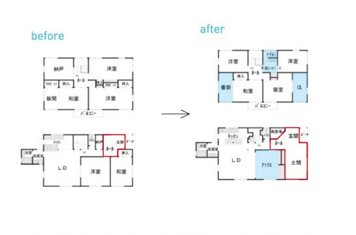 リノベーションでまず考えるべきは「配分を変えること」2