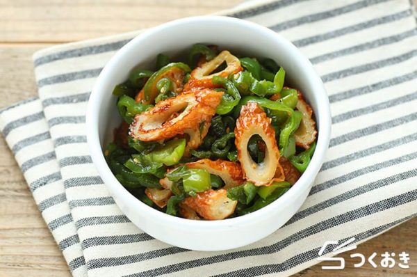 作り置きで人気の甘辛ちくわのきんぴら