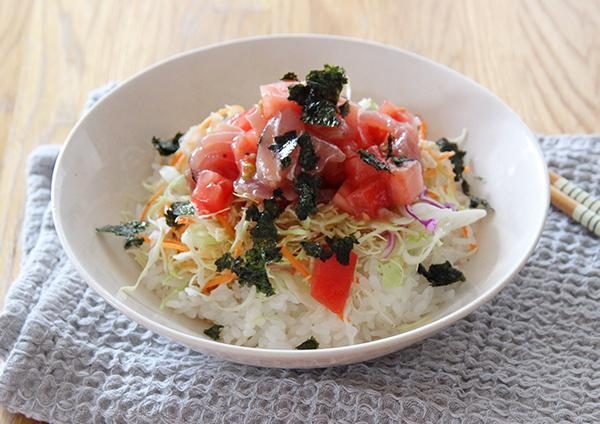 うまみまぐろトマトサラダ丼