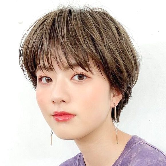 前髪短め 大人かわいいハンサムショートヘア特集 短いのにキュートな印象が作れる Michill ミチル