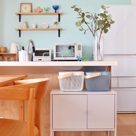 頼れるおしゃれなバスケット、IKEAのリーサトルプ
