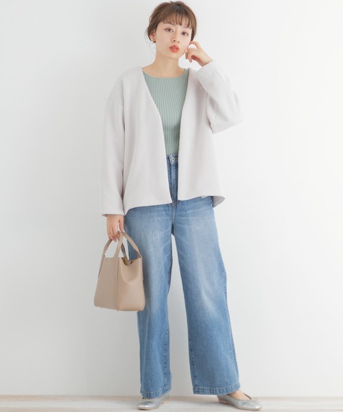 低身長ぽっちゃりさん向けの秋コーデ11