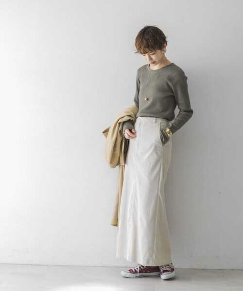 URBAN RESEARCH コーデュロイロングスカート