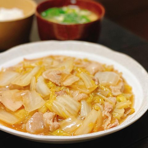 豚バラ白菜