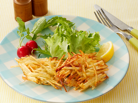 下味冷凍を活用！タラのハッシュドポテト焼き