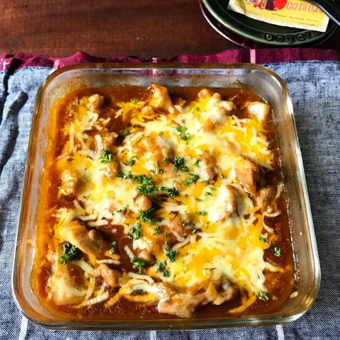 子供が喜ぶとろとろチーズカレーチキンレシピ