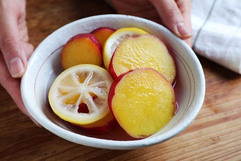 甘い系のおかずならさつまいものレモン煮