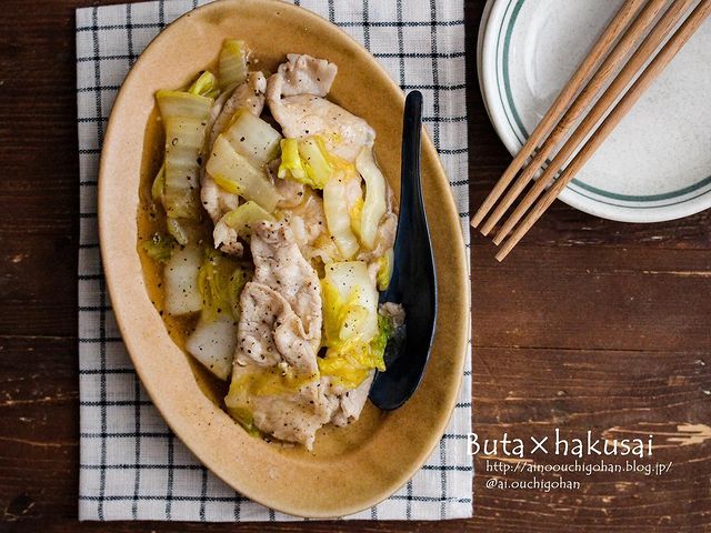 豚と白菜の中華風炒め