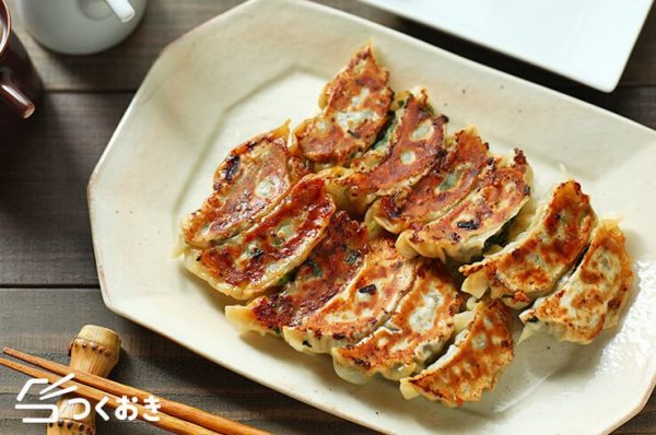 お弁当にも人気の小松菜餃子レシピ