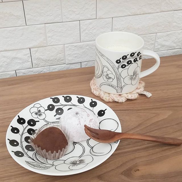 スイーツを入れる